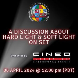 ICLS Discussion About Hard Light and Soft Light on Set